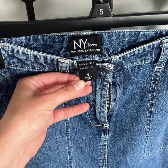 Vintage denim mini skirt size small - Picture 2 of 5